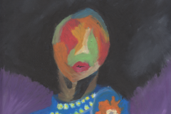 Woman-in-Blue